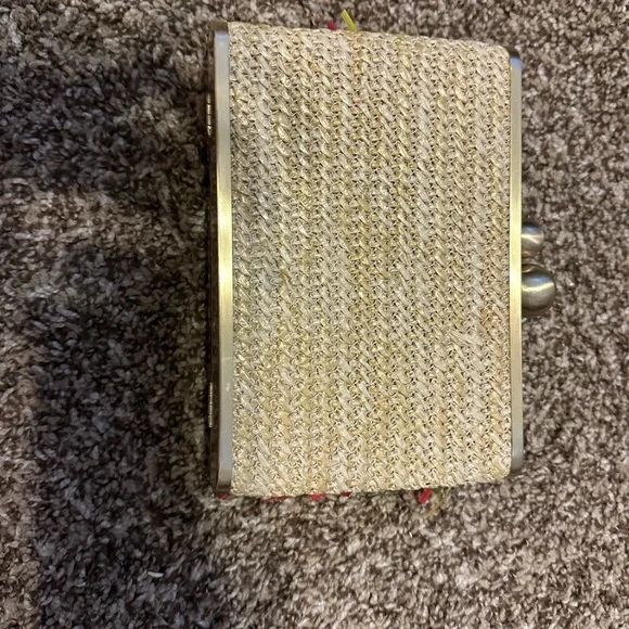 Olga Berg Carlita Carnivale Fringe Clutch - Picture 5 of 6